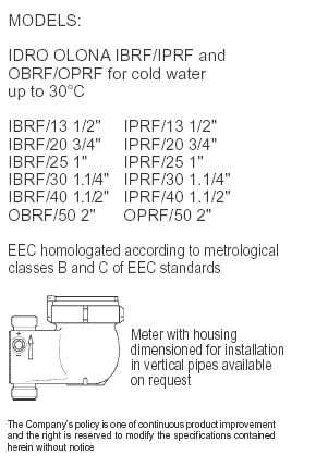 Multi Water Meter