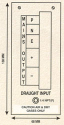 Digital Draft Indicator